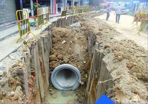 耙齒瀝支流清淤工程