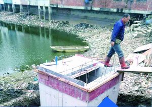 石灘鎮(zhèn)元洲村農(nóng)村生活污水處理工程施工