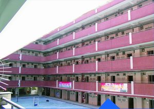 市教育局廣大附中（大學(xué)城校區(qū)）教學(xué)樓、行政樓及學(xué)生宿舍走廊地面防滑施工項目